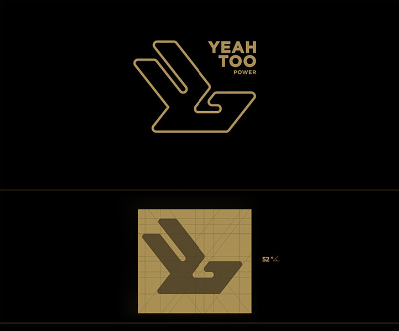  YEAHTOO 企業(yè)vi設(shè)計欣賞_野兔力量logo設(shè)計制作鑒賞